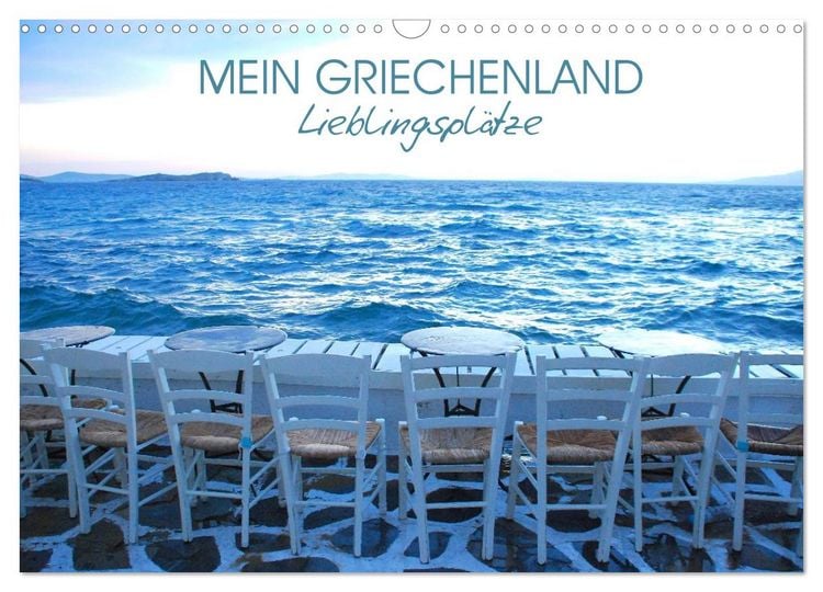 Produktbild: Mein Griechenland - Lieblingspl&auml;tze (Wandkalender 2026 DIN A3 quer), CALVENDO Monatskalender