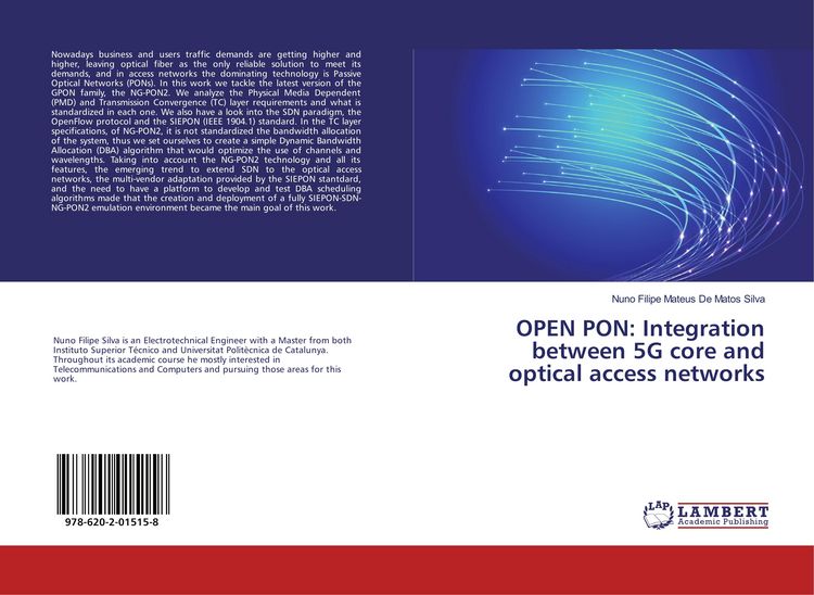 Produktbild: OPEN PON: Integration between 5G core and optical access networks