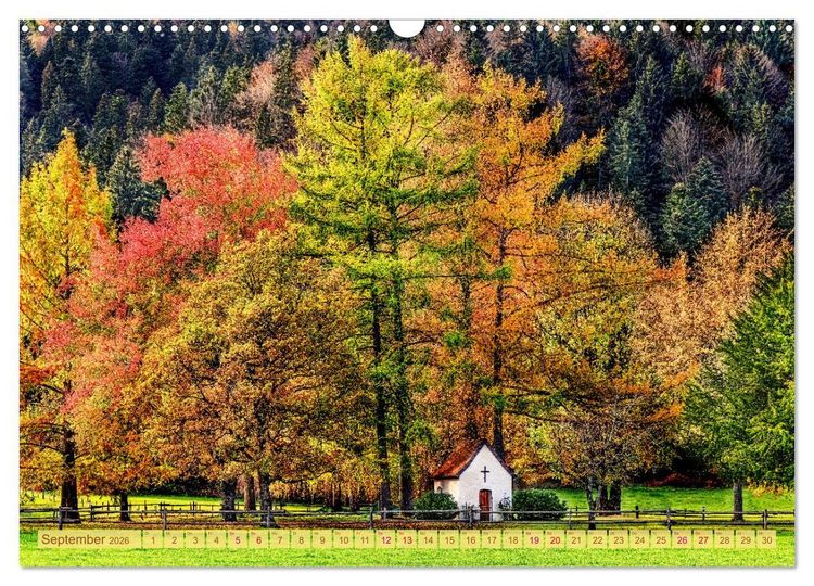 Produktbild: Idyllische Landschaften am Tegernsee (Wandkalender 2026 DIN A3 quer), CALVENDO Monatskalender
