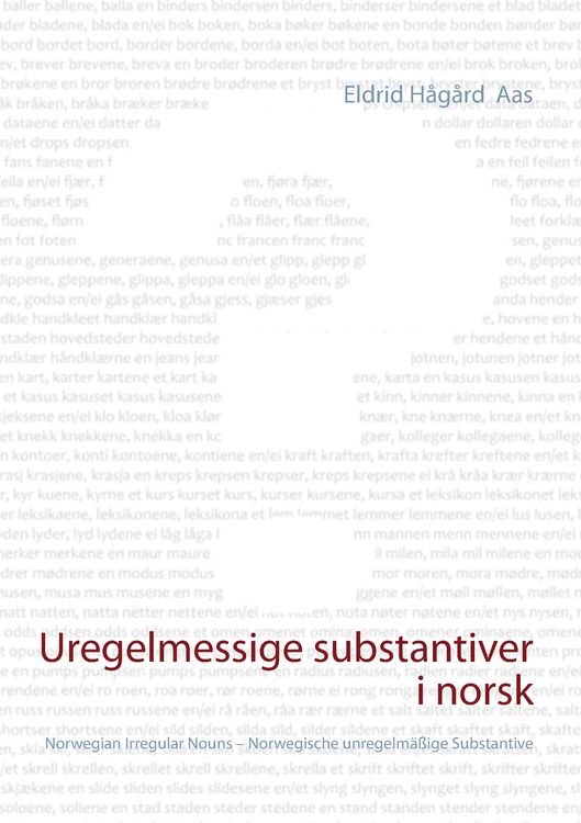 Produktbild: Uregelmessige substantiver i norsk