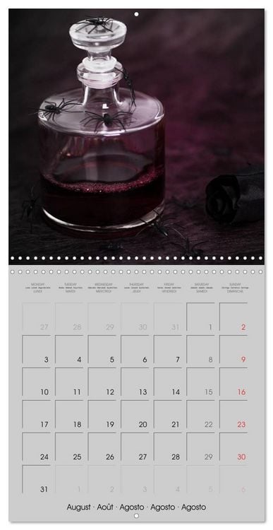 Produktbild: Kisses of dark dreams (Wall Calendar 2026 12 &times; 12 Inch) CALVENDO 12 Month Wall Calendar