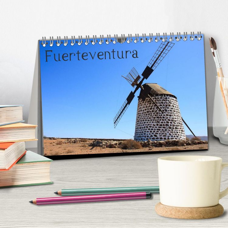 Produktbild: Fuerteventura (Tischkalender 2026 DIN A5 quer), CALVENDO Monatskalender