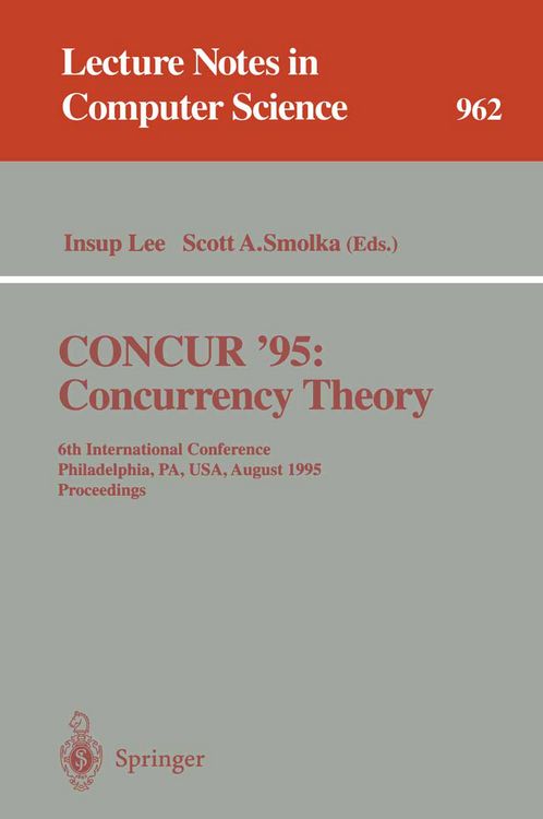 Produktbild: CONCUR '95 Concurrency Theory