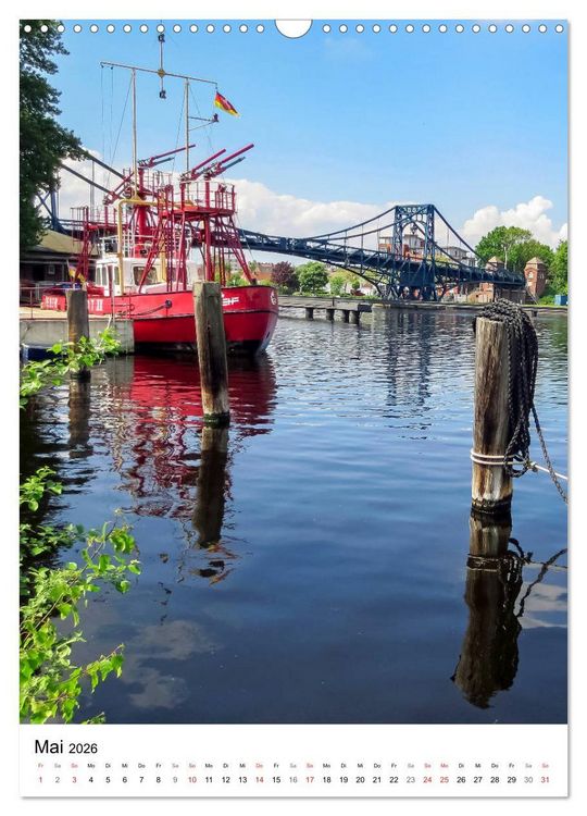 Produktbild: Wilhelmshaven Impressionen (Wandkalender 2026 DIN A3 hoch), CALVENDO Monatskalender