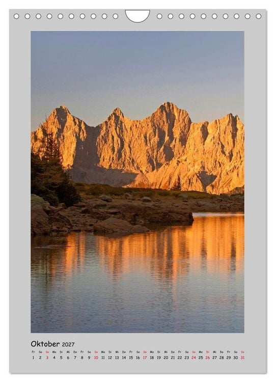 Produktbild: Der Hohe Dachstein (Wandkalender 2027 DIN A4 hoch), CALVENDO Monatskalender