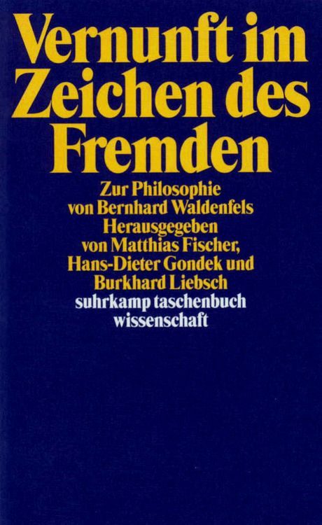 Produktbild: Vernunft im Zeichen des Fremden