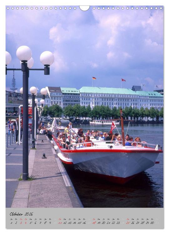 Produktbild: Hamburg - Eine Stadt mit vielen Gesichtern (Wandkalender 2026 DIN A3 hoch), CALVENDO Monatskalender