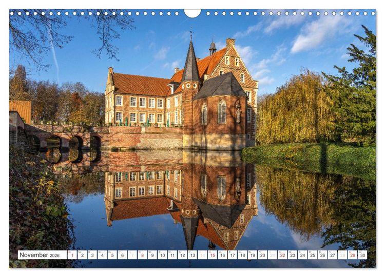 Produktbild: Nordrhein-Westfalen (Wandkalender 2026 DIN A3 quer), CALVENDO Monatskalender