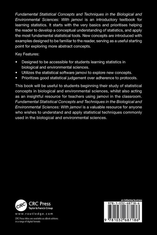 Produktbild: Fundamental Statistical Concepts and Techniques in the Biological and Environmental Sciences