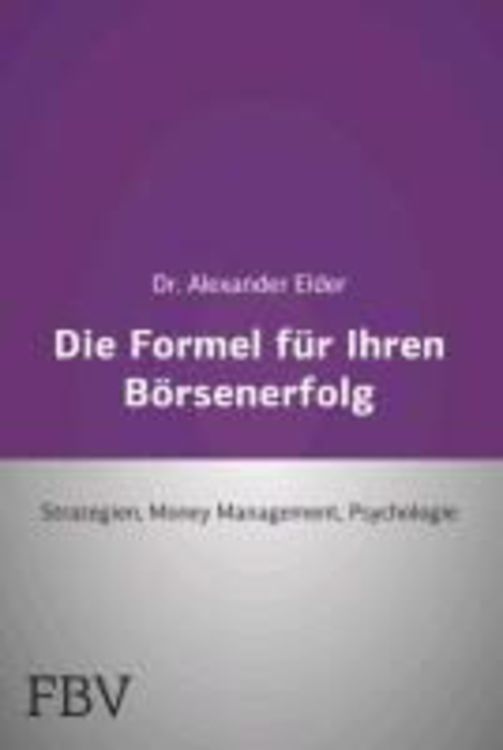 Produktbild: Die Formel f&uuml;r Ihren B&ouml;rsenerfolg 2 Bde.