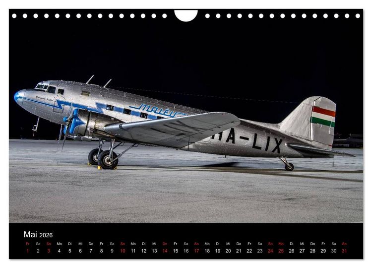 Produktbild: Welt der Flugzeuge (Wandkalender 2026 DIN A4 quer), CALVENDO Monatskalender