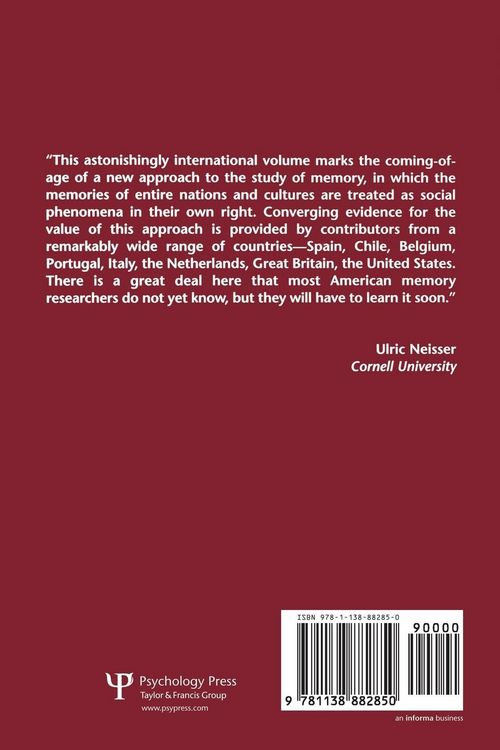 Produktbild: Collective Memory of Political Events