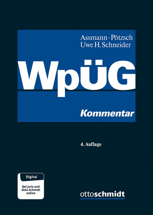 Produktbild: Wertpapiererwerbs- und &Uuml;bernahmegesetz