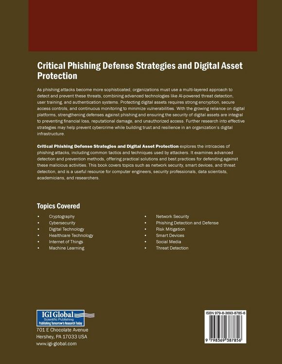 Produktbild: Critical Phishing Defense Strategies and Digital Asset Protection