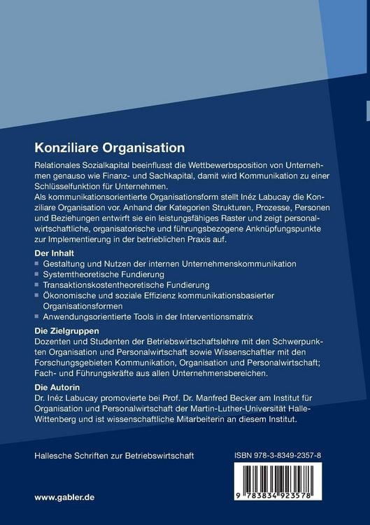 Produktbild: Konziliare Organisation