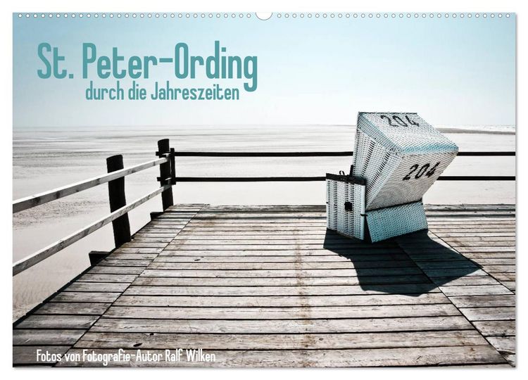 Produktbild: St. Peter-Ording durch die Jahreszeiten (Wandkalender 2026 DIN A2 quer), CALVENDO Monatskalender