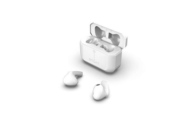 Produktbild: RYGHT MINO In Ear Headset Bluetooth® Stereo Weiß Mikrofon-Rauschunterdrückung Batterieladeanzeige, Headset, Ladecase, Touch-Steuerung