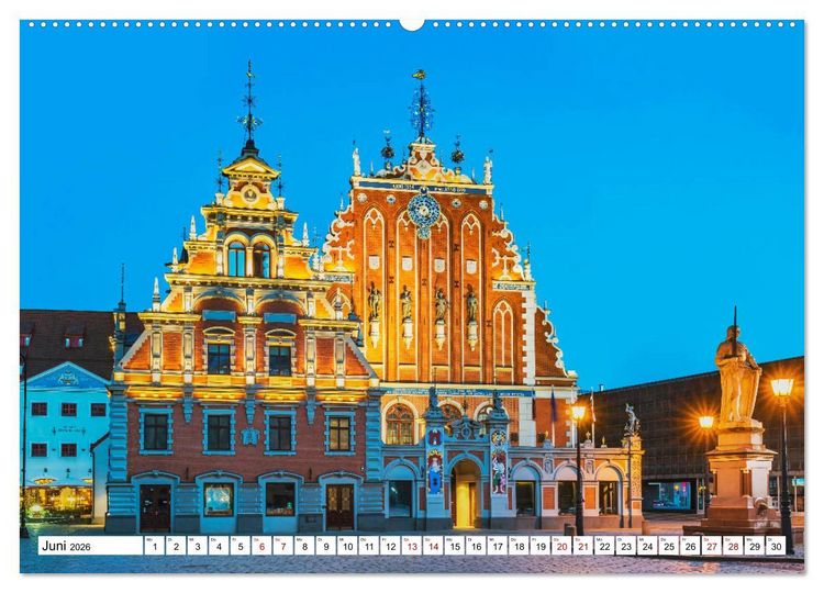 Produktbild: Europas Hauptst&auml;dte &ndash; lebenswerte Metropolen (hochwertiger Premium Wandkalender 2026 DIN A2 quer), Kunstdruck in Hochglanz