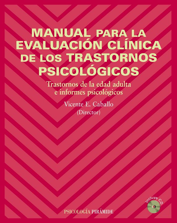 Produktbild: Manual para la evaluaci&oacute;n cl&iacute;nica de los trastornos psicol&oacute;gicos