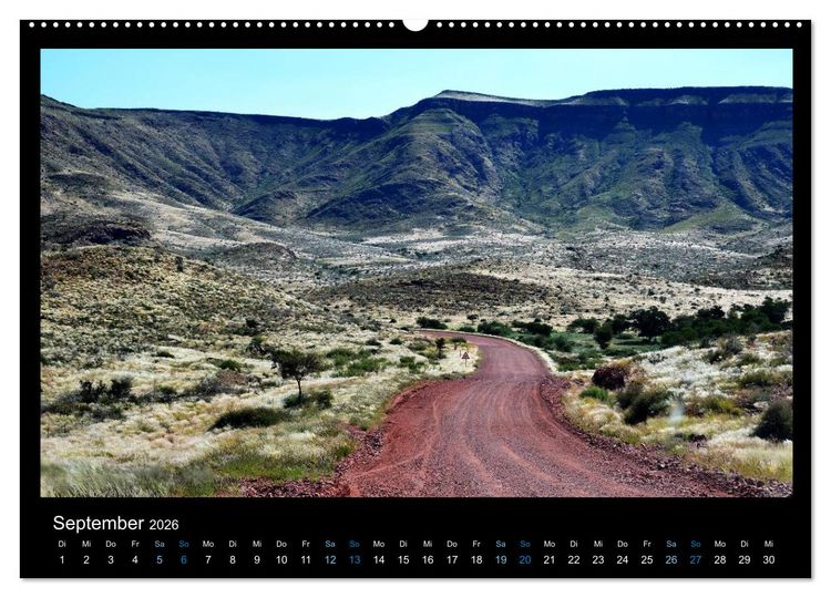 Produktbild: Namibia 2026 Farben der W&uuml;ste (Wandkalender 2026 DIN A2 quer), CALVENDO Monatskalender