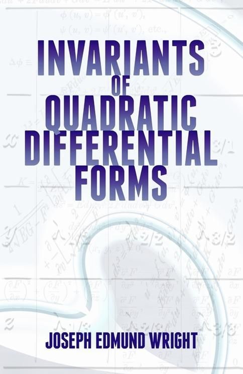 Produktbild: Invariants of Quadratic Differential Forms