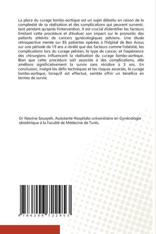 Produktbild: Le curage lombo-aortique dans les cancers gyn&eacute;cologiques pelviens