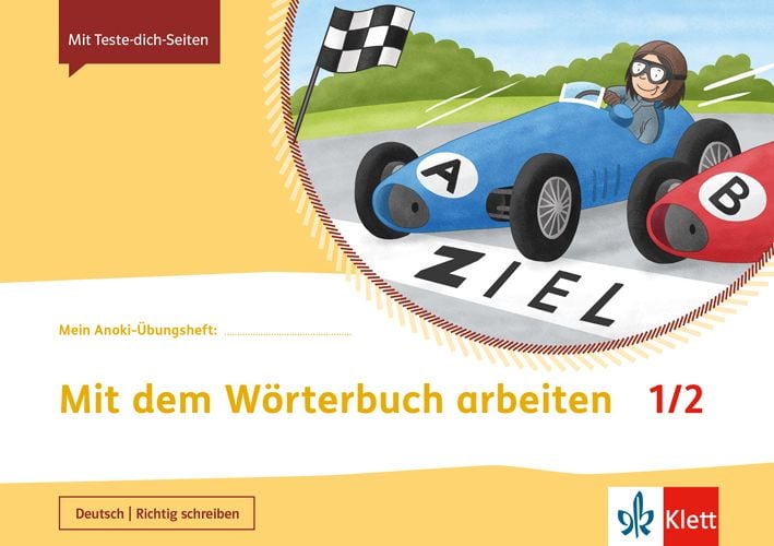 Produktbild: Mein Anoki-&Uuml;bungsheft. Arbeiten mit dem W&ouml;rterbuch 1/2. &Uuml;bungsheft Klasse 1/2