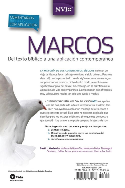 Produktbild: El Comentario B&iquest;&iquest;blico Con Aplicaci&iquest;&iquest;n NVI Marcos