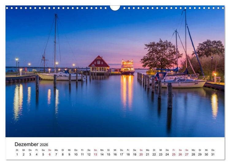 Produktbild: Fischland-Dar&szlig; - Stimmungsvolle Augenblicke (Wandkalender 2026 DIN A3 quer), CALVENDO Monatskalender