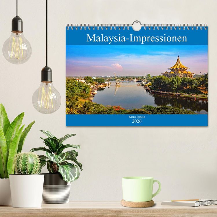 Produktbild: Malaysia-Impressionen (Wandkalender 2026 DIN A4 quer), CALVENDO Monatskalender