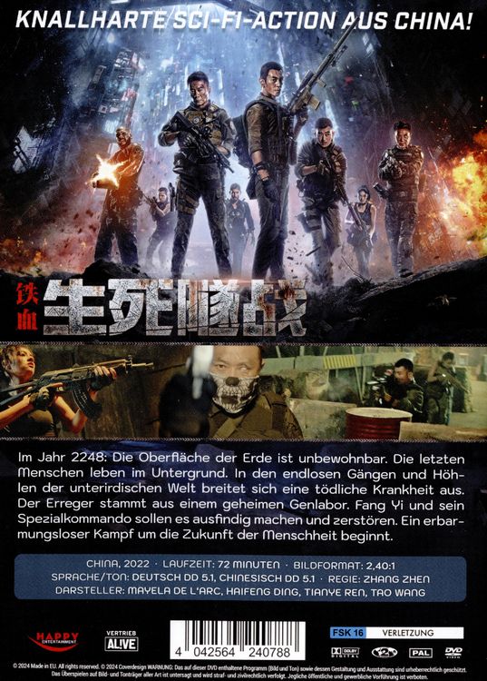 Produktbild: The Underground War &ndash; Tod im Dunkeln