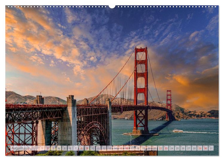 Produktbild: Weltreise - In zw&ouml;lf Monaten um die Welt (Wandkalender 2026 DIN A2 quer), CALVENDO Monatskalender
