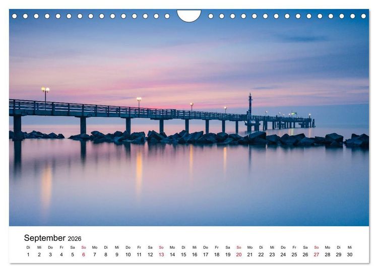 Produktbild: Fischland-Dar&szlig; - Stimmungsvolle Augenblicke (Wandkalender 2026 DIN A4 quer), CALVENDO Monatskalender