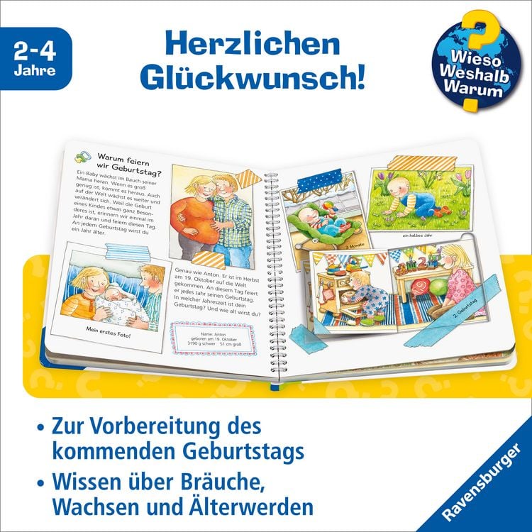 Produktbild: Wieso? Weshalb? Warum? junior (2-4 J.), Band 27 - Wir feiern Geburtstag