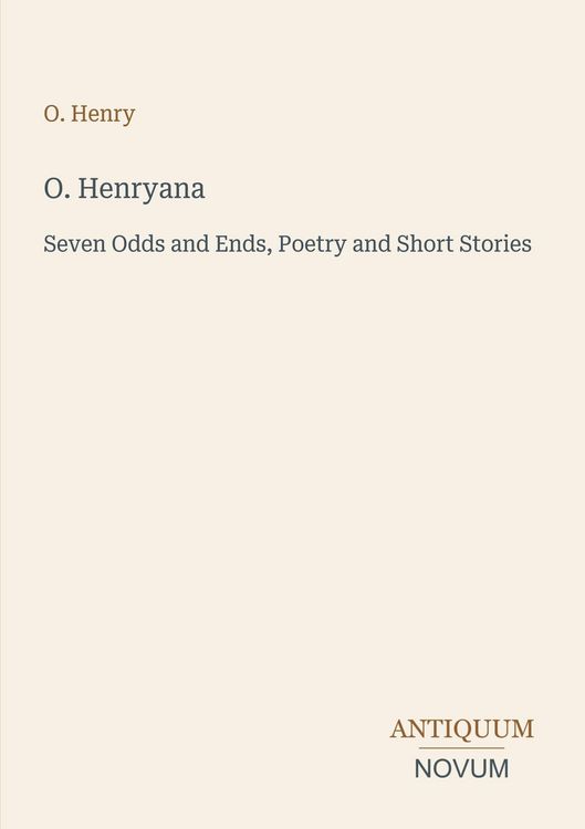 Produktbild: O. Henryana