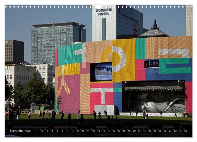 Produktbild: Seoul (Wandkalender 2026 DIN A3 quer), CALVENDO Monatskalender