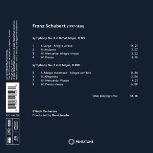 Produktbild: Sinfonien 2 & 3