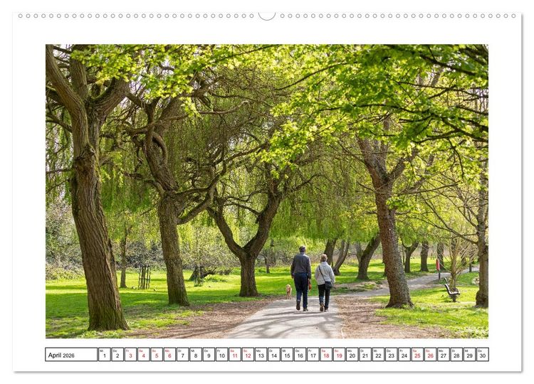 Produktbild: Stratford upon Avon - Shakespeare-Stadt (Wandkalender 2026 DIN A2 quer), CALVENDO Monatskalender