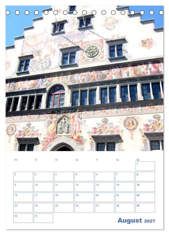 Produktbild: Lindau. Die Gl&uuml;cksfinder-Insel (Tischkalender 2027 DIN A5 hoch), CALVENDO Monatskalender