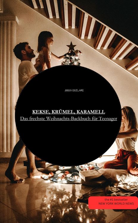Produktbild: KEKSE, KRÜMEL, KARAMELL Das frechste Weihnachts-Backbuch für Teenager