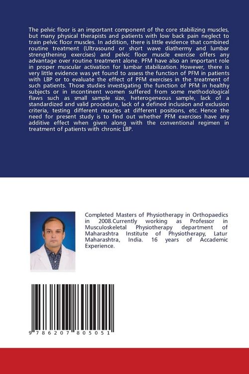 Produktbild: Effect Of Pelvic Floor Exercises in Chronic Low Back Pain Patients
