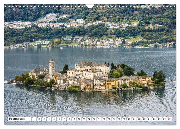 Produktbild: Piemont - Norditaliens stille Sch&ouml;nheit (Wandkalender 2026 DIN A3 quer), CALVENDO Monatskalender