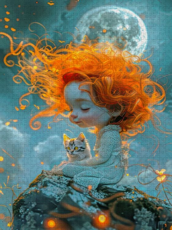 Produktbild: CALVENDO Puzzle Bevor du tr&auml;umen gehst | 1000 Teile Lege-Gr&ouml;&szlig;e 64x48cm Foto-Puzzle f&uuml;r gl&uuml;ckliche Stunden