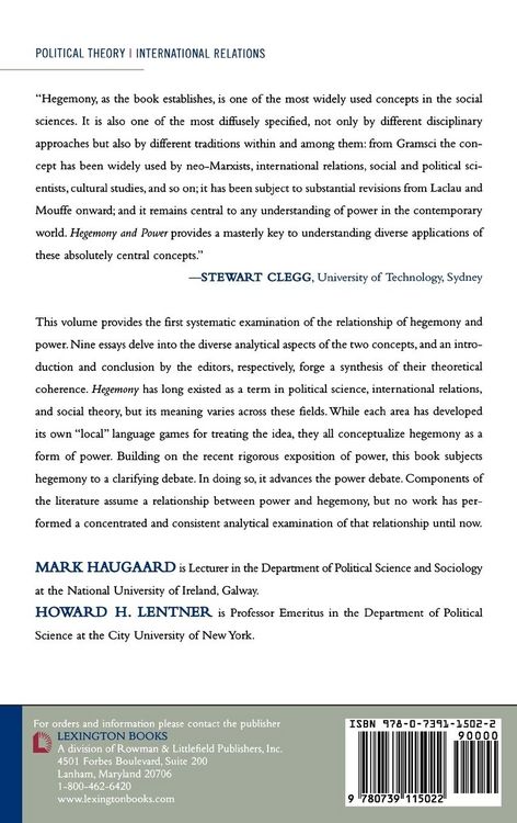 Produktbild: Hegemony and Power