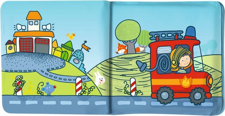 Produktbild: HABA Zauber-Badebuch Feuerwehr