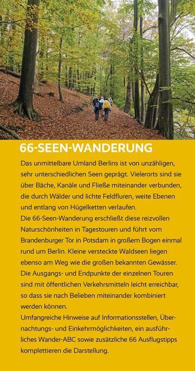 TRESCHER Reiseführer 66-Seen-Wanderung