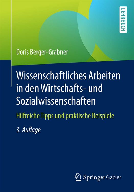 Produktbild: Wissenschaftliches Arbeiten in den Wirtschafts- und Sozialwissenschaften