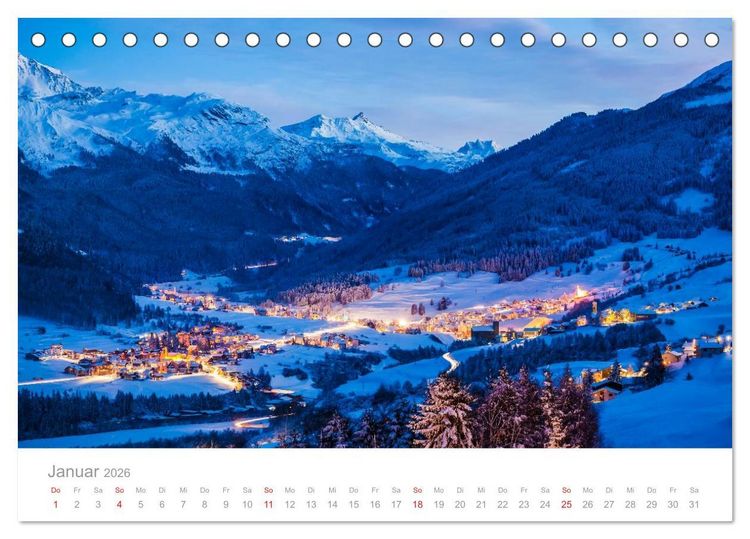 Produktbild: Reise durch die SCHWEIZ (Tischkalender 2026 DIN A5 quer), CALVENDO Monatskalender