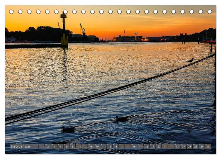 Produktbild: Bremen-Nord - maritim und angenehm (Tischkalender 2026 DIN A5 quer), CALVENDO Monatskalender
