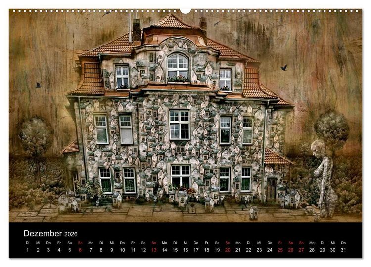Produktbild: Moderner Surrealismus (Wandkalender 2026 DIN A2 quer), CALVENDO Monatskalender